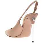 Dolce & Gabbana Satin Slingbacks