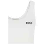 Chloé Logo Embroidery Top