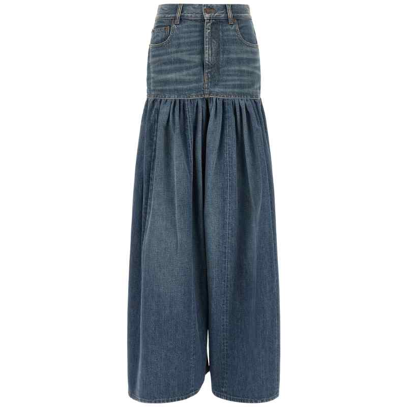 CH26ADP4690140C_01_M_2026-09-03T08-42-22.92Z Chloé Balloon Denim Skirt