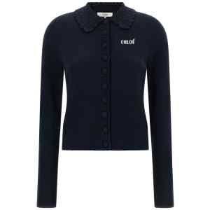 Chloé Collared Cardigan