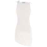 Coperni Asymmetric Flower Dress