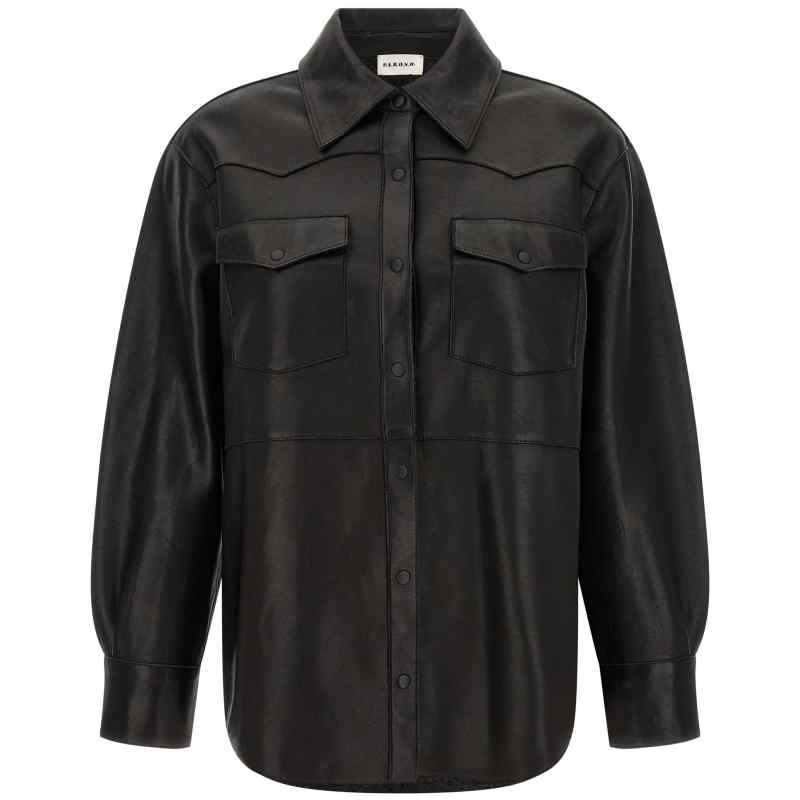 P.A.R.O.S.H. Leather Shirt