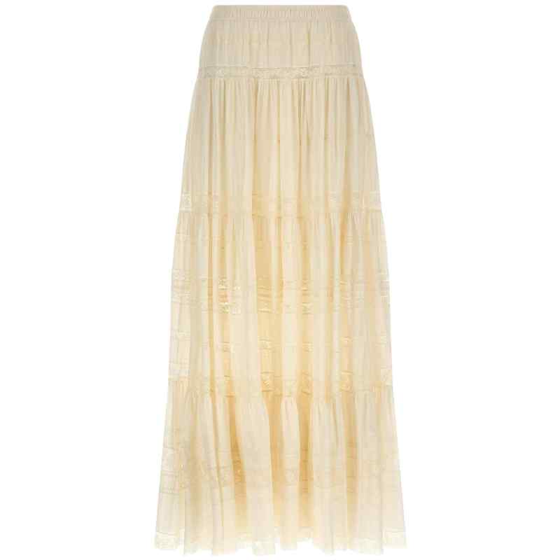 D482O384APJBN10104_01_M_2025-12-24T09-57-45.747Z Ermanno Scervino Lace Insert Skirt