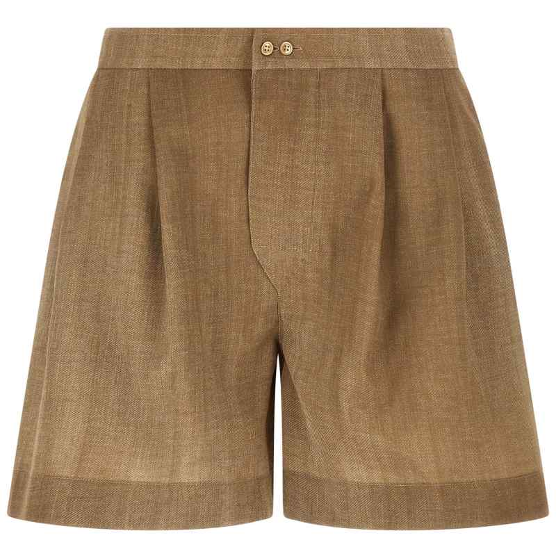 D482P763RWKS4850_01_M_2026-04-01T09-07-43.864Z Ermanno Scervino Marocain Shorts