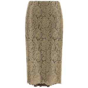 Ermanno Scervino Embroidered Tulle Skirt