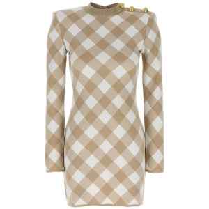 Balmain Vichy Dress