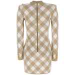 Balmain Vichy Dress