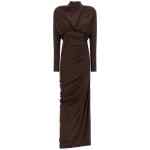 Balmain Draped Jersery Dress