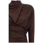 Balmain Draped Jersery Dress