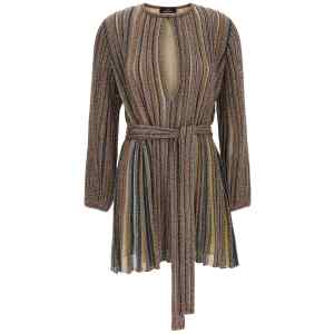 Missoni V-neck And Belt Dress
