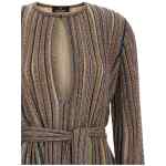 Missoni V-neck And Belt Dress