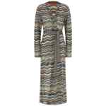Missoni Chevron Lamé Dress