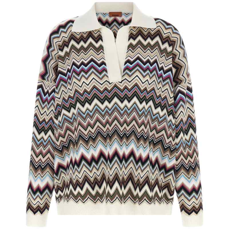 DS26WN1BBK01KOSMSPL_01_M_2026-09-02T14-08-56.676Z Missoni Zigzag Polo Shirt