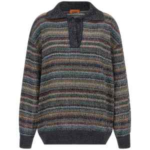 Missoni Lamé Yarn Polo Shirt