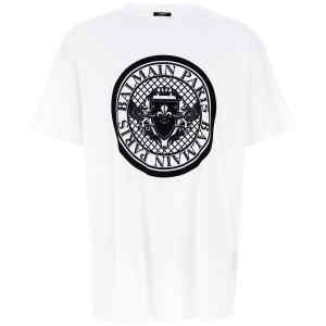 Balmain Velvet Logo T-shirt