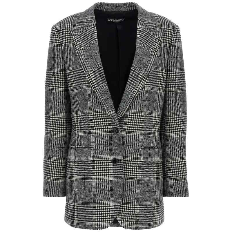 F290XTFQ2MVS8100_01_M_2024-08-19T08-03-50.705Z Dolce & Gabbana Pied De Poule Blazer