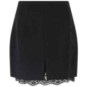 Dolce & Gabbana Double Crêpe Wool Skirt
