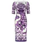 Dolce & Gabbana Maiolica Print Dress