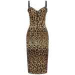 Dolce & Gabbana Animal-print Corset Dress