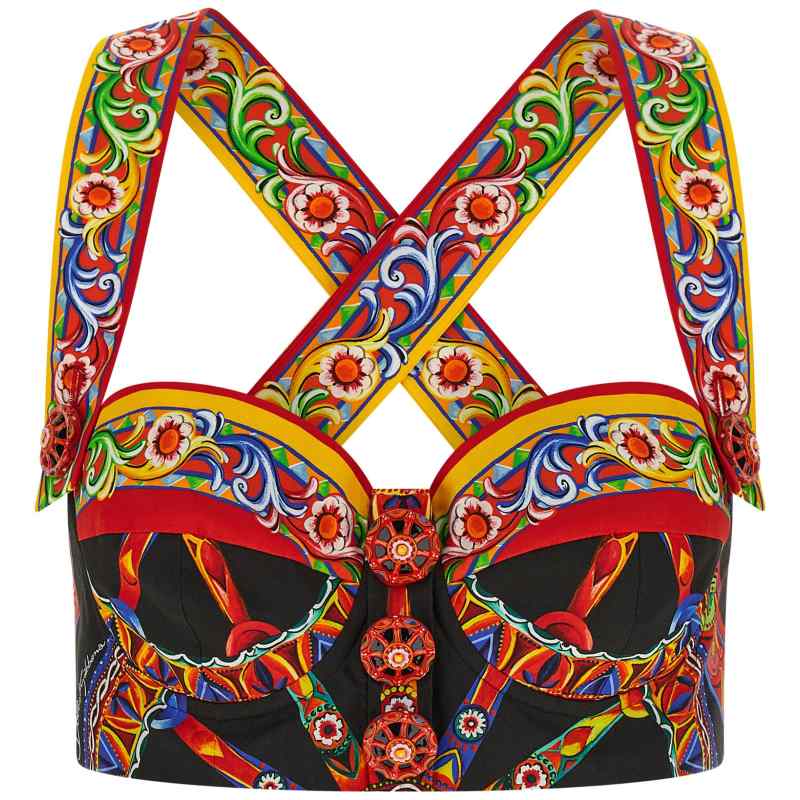 F7BR3TGDDTFS9000_01_M_2026-08-11T09-52-54.753Z Dolce & Gabbana Carretto Bustier Top