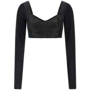Dolce & Gabbana Bustier Crop Top