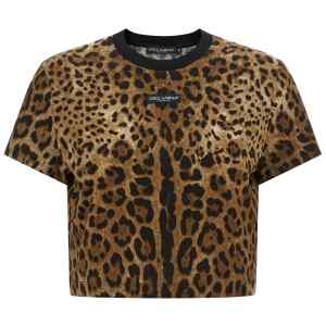 Dolce & Gabbana Leo Cropped T-shirt