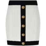 Balmain Two-tone Miniskirt