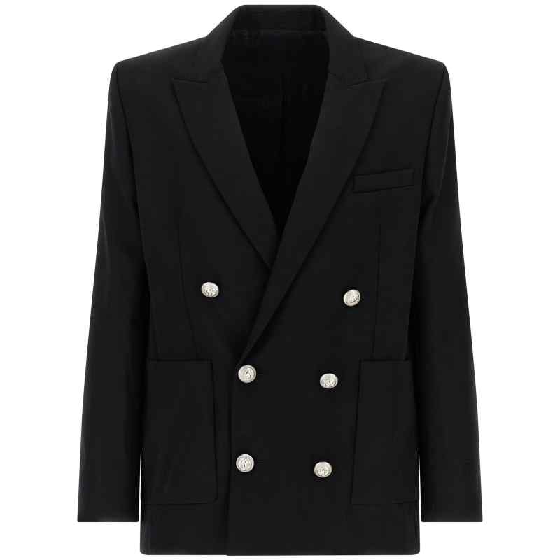 FH1SG160WC090PA_01_M_2025-08-05T08-28-33.015Z Balmain Grain De Poudre Blazer