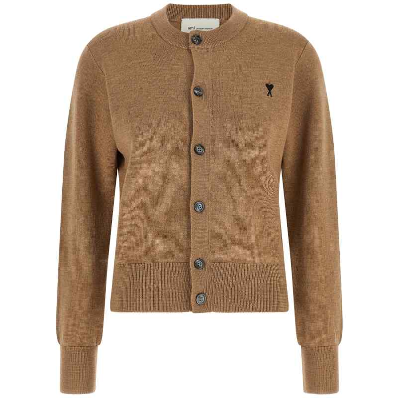 FKC361001A335_01_M_2026-07-21T09-18-38.039Z Ami Paris Ami De Coeur Cardigan
