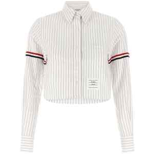 Thom Browne 4bar Cropped Shirt