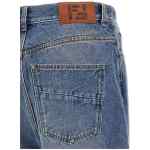 Fendi Ff Patch Jeans Saddlery