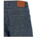 Fendi Chambray Denim Shorts