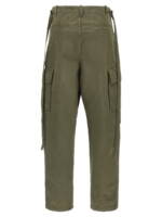 Fendi Double Stitch Embroidery Pants