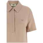 Fendi Silk Polo Shirt