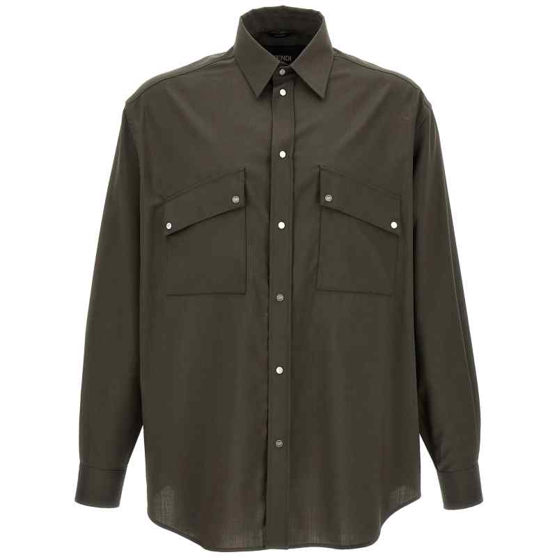 FW1319ASCHF03NT_01_M_2024-09-17T09-33-26.508Z Fendi Wool Shirt