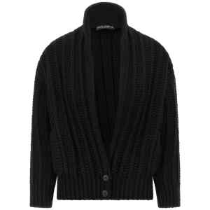 Dolce & Gabbana Coarse Wool Cardigan