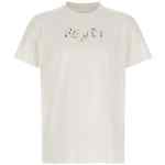 Fendi Logo Embroidery T-shirt