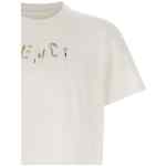 Fendi Logo Embroidery T-shirt