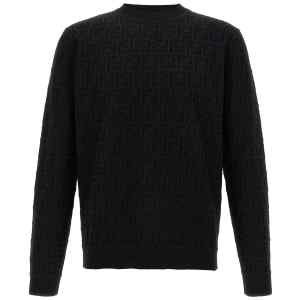 Fendi Ff Jacquard Sweater