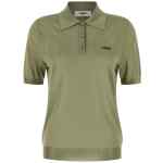 Fendi Shiny Viscose Polo Shirt