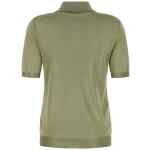 Fendi Shiny Viscose Polo Shirt