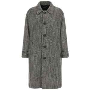 Dolce&Gabbana Chevron Wool Coat