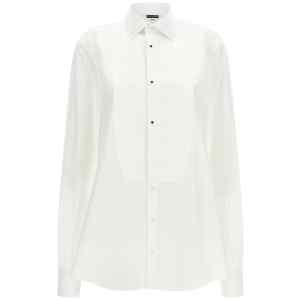 Dolce&Gabbana Gold Tuxedo Shirt