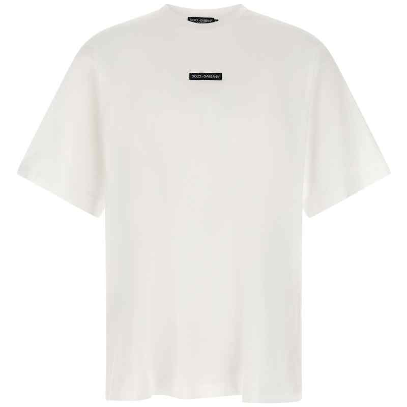 G8PN9TG7QNPW0800_01_M_2026-09-09T07-39-33.122Z Dolce & Gabbana Logo Patch T-shirt