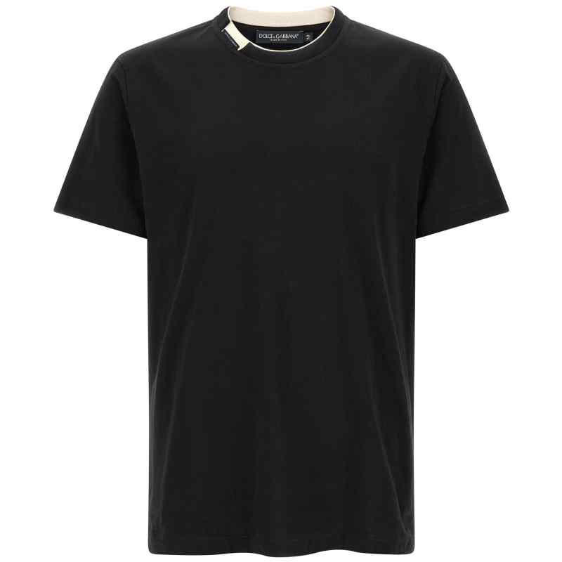 Dolce & Gabbana Double-layer Collar T-shirt