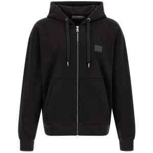 Dolce & Gabbana Logo Plaque Hoodie