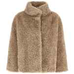 Herno Curled Shearling Effect Coat