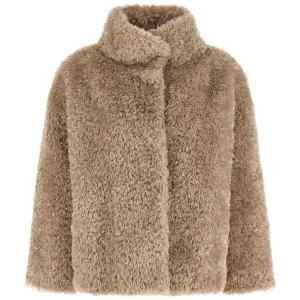 Herno Curled Shearling Effect Coat