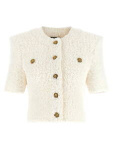 Balmain Cardigan Tweed Plumetis