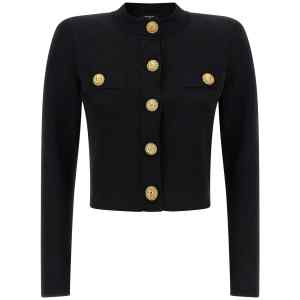 Balmain Cropped Cardigan